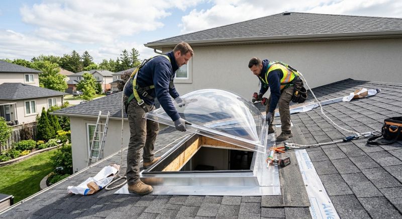 Dome Skylight Replacement in Redmond, WA