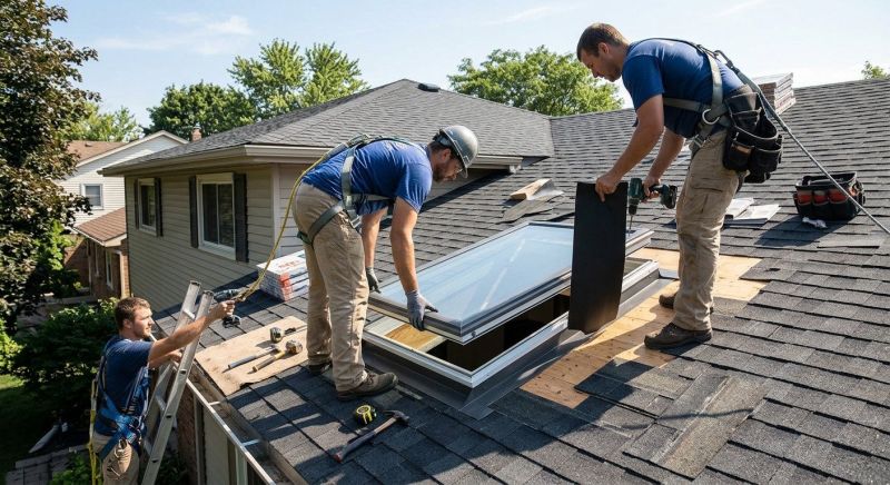 Roof Skylight Installation in Columbia, MO