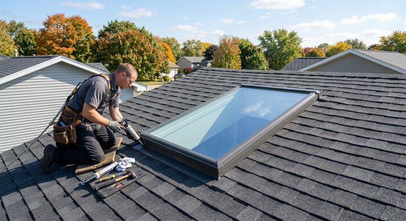 Roof Skylight Installation in Columbia, MO