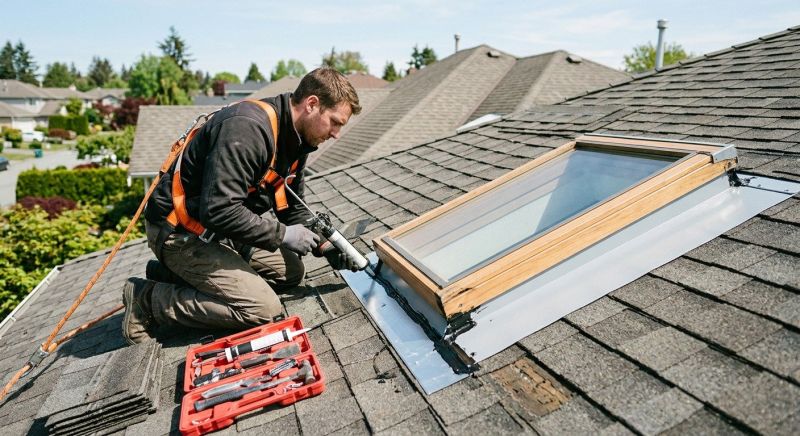 Skylight Glass Repair in Gig Harbor, WA
