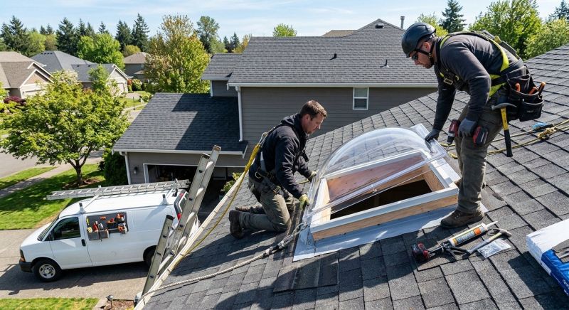 Dome Skylight Replacement in Marin County, CA